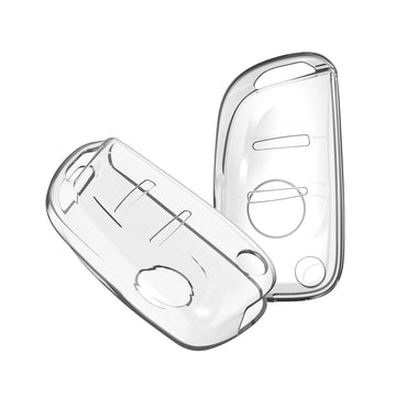Keyzone clear TPU key cover suitable for KD B11 DS remote flip key (CLTP01)