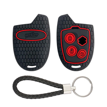 Keycare silicone key cover and keyring fit for : Nippon 3b remote key (KC-19, KCMini keyring)