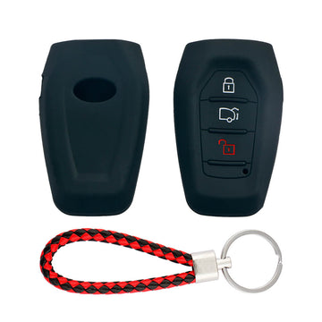 Keycare silicone key cover and keyring fit for : XUV500 smart key (KC-48, KCMini Keyring)