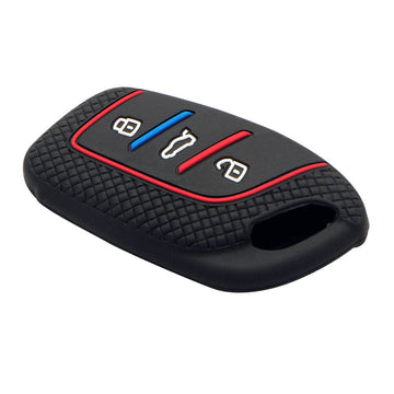 Keycare Silicone Key Cover Fit for MG : MG ZS EV, Astor 3 Button Smart Key (KC65)