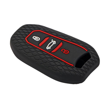 Keycare silicone key cover fit for : Citroen C5 Aircross 3 button smart key (KC-66)