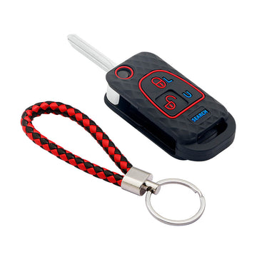 Keycare silicone key cover and keychain fit for : Bolero flip key (KC-14, KCMini Keychain)