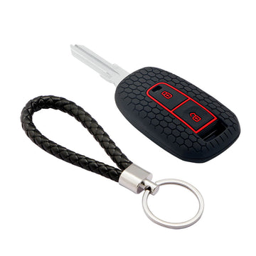 Keycare silicone key cover and keyring fit for: Indica Vista, Indigo Manza 2 button remote key (KC-22, KCMini Keyring)