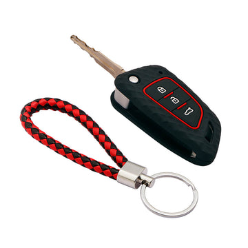 Keycare silicone key cover and keyring fit for : Xhorse Df Model Universal remote flip key (KC-59, KCMini Keyring)