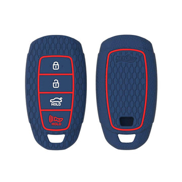 Keycare silicone key cover fit for : Verna 2020 4 button smart key (KC-60)
