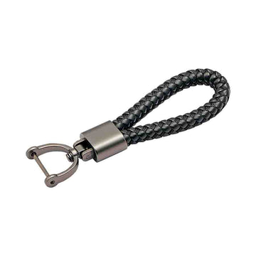 Leather thread key holder