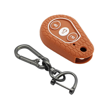 Keycare silicone key cover and keyring fit for : Scorpio hanging remote (KC-02, Zinc Alloy)