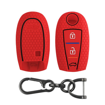 Keycare silicone key cover and keyring fit for : Urban Cruiser smart key (KC-04, Zinc Alloy)