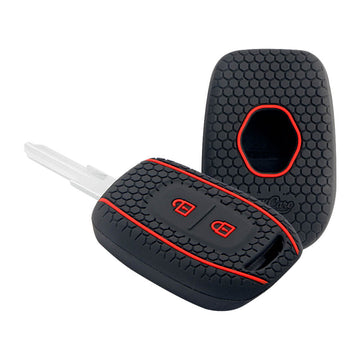 Keycare silicone key cover fit for : Kwid, Duster, Triber, Kiger remote key (KC-17)