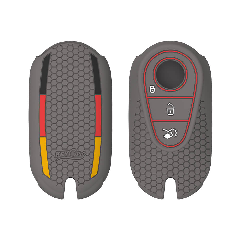 Keycare silicone key cover fit for Mercedes Benz S-Class G-Class E-Class 2022 Onwards 3 Button Smart Key (KC71) - Keyzone
