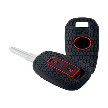 Keycare silicone key cover fit for : Indica Vista, Indigo Manza 2 button remote key (KC-22) - Keyzone