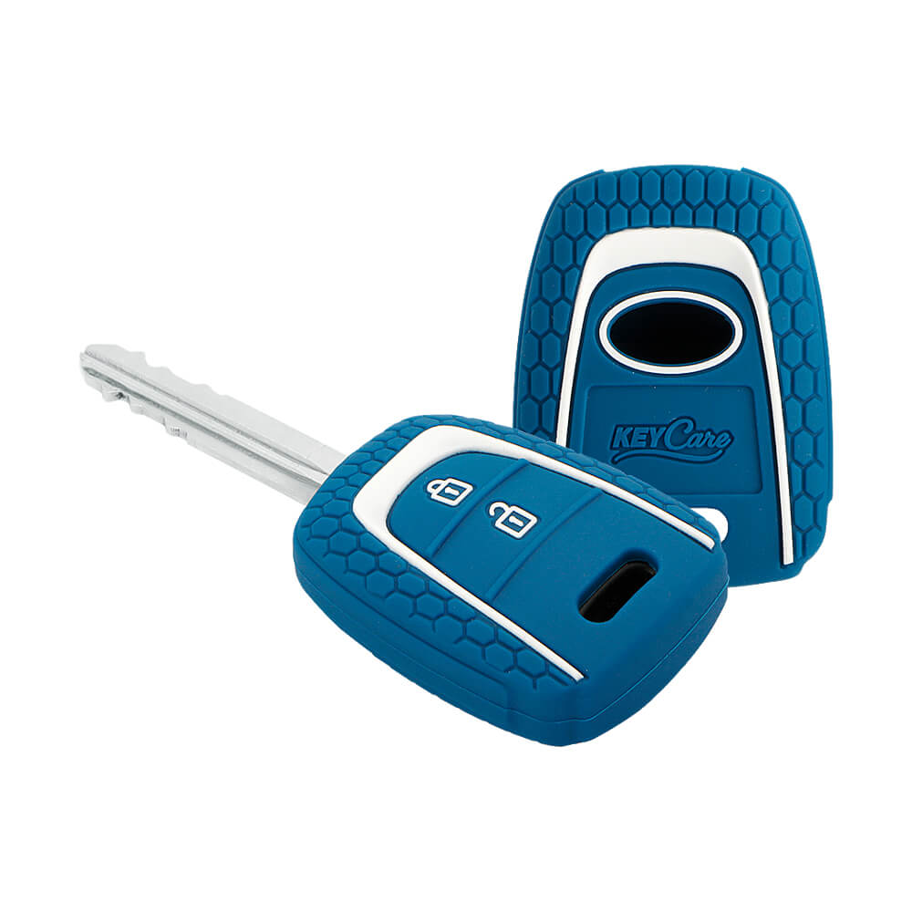 Keycare silicone key cover fit for : Santro, Eon, I10 Grand remote key