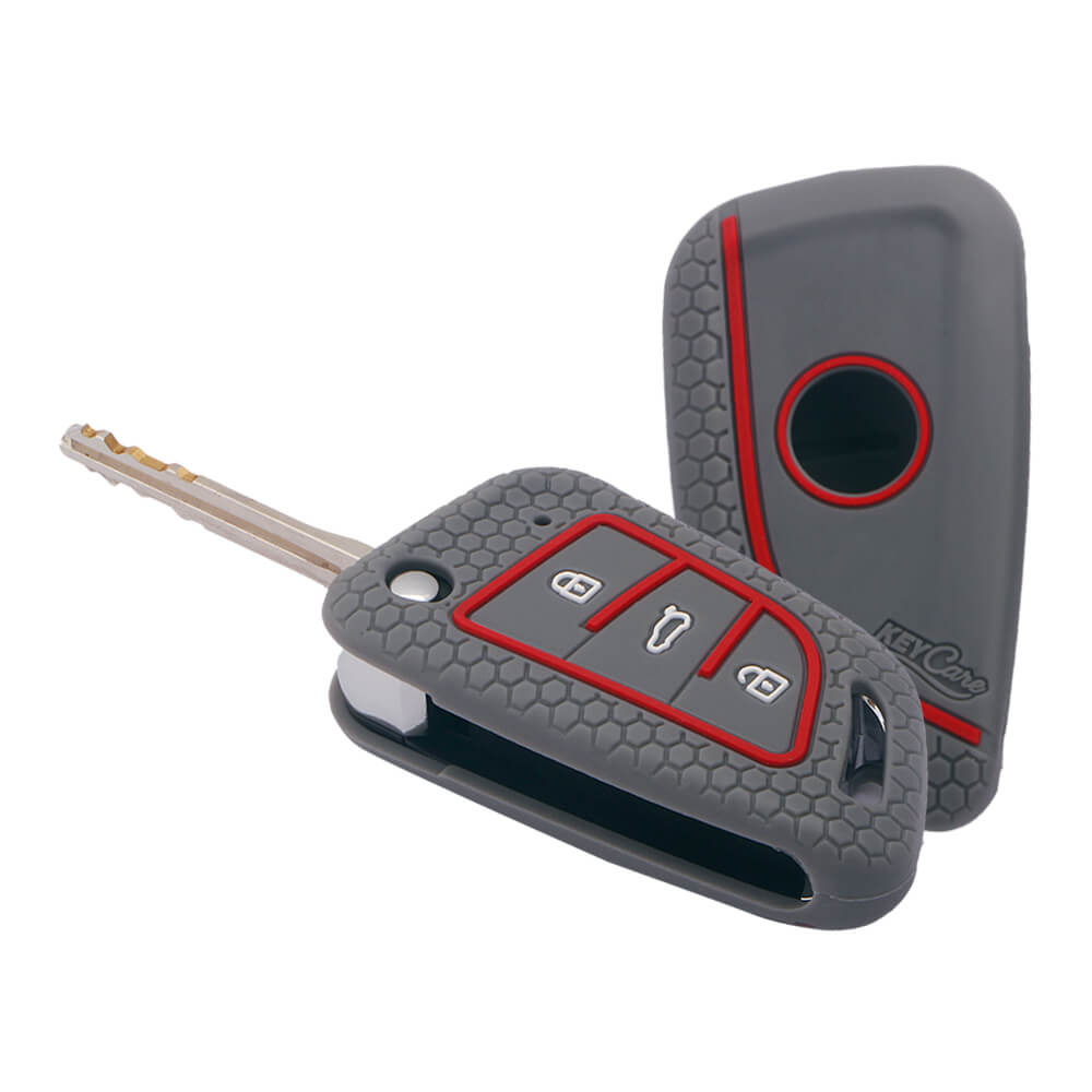 Keycare silicone key cover fit for : Keydiy B29 Universal remote flip key (KC-55) - Keyzone