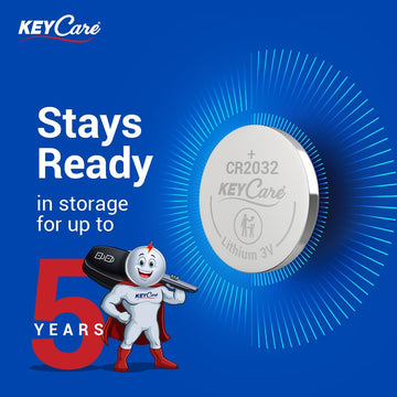 KeyCare CR2032 Lithium Coin Batteries 3V (Pack of 20)