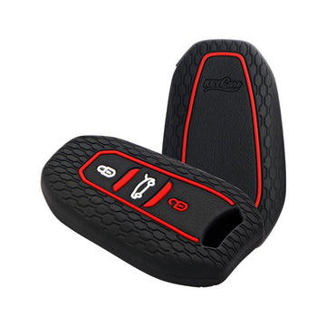 Keycare silicone key cover fit for : Citroen C5 Aircross 3 button smart key (KC-66) - Keyzone