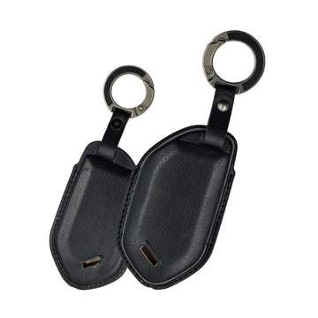 Keyzone Vintage Leather Key Cover Fit for Kia Sorento 7 Button Smart Key.