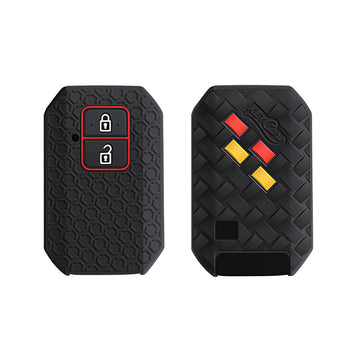 Keycare DE Series silicone key cover fit for : Glanza, Urban Cruiser Hyryder, Rumion 2 button smart key (DE-05) - Keyzone