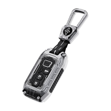 Keyzone® Iron Core Series Key cover Compatible for Suzuki Victoris, Dzire, Ertiga 3 Button Smart key(IC06)