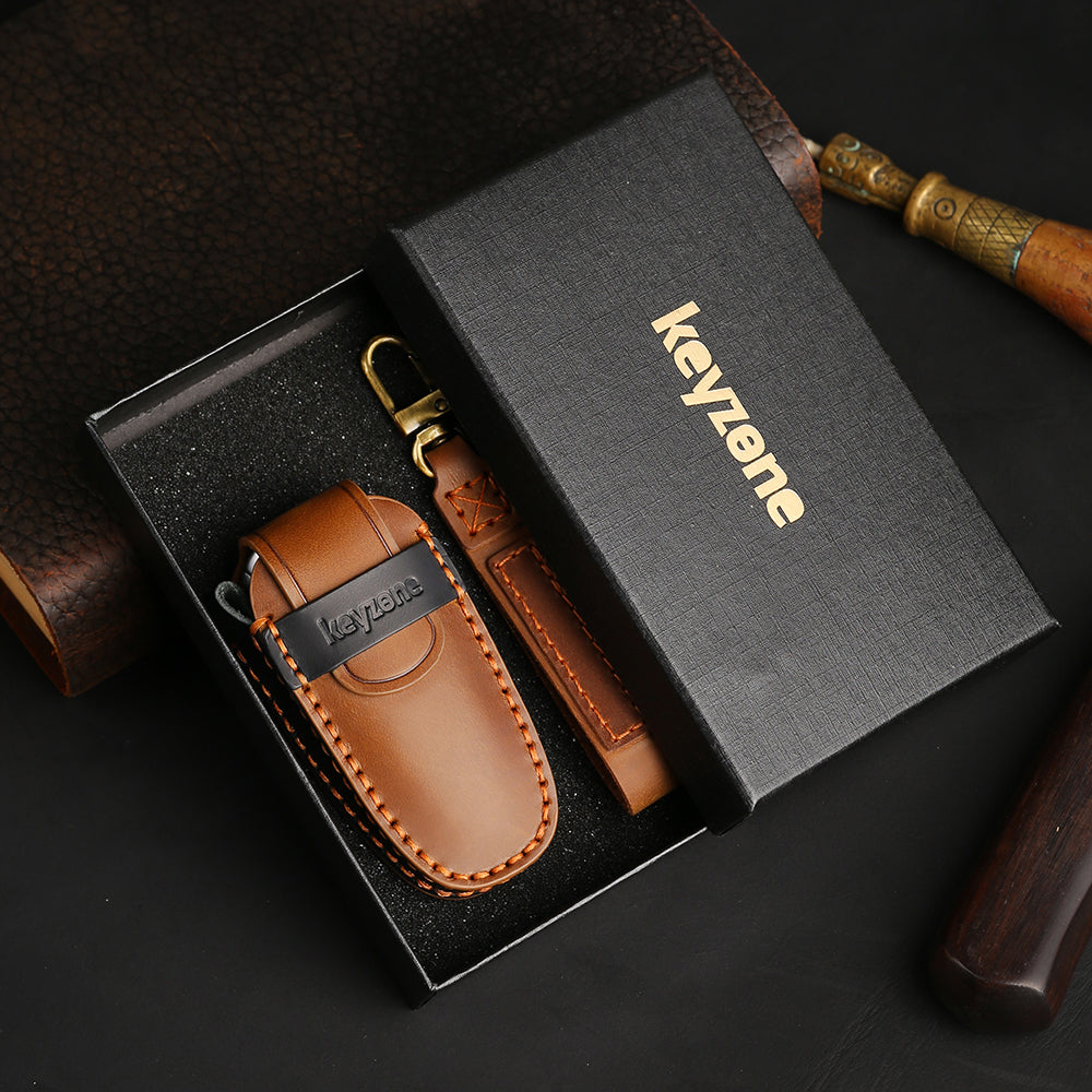 Keyzone leather key cover for Swift, DZire, Baleno, Ertiga, Grand Vita