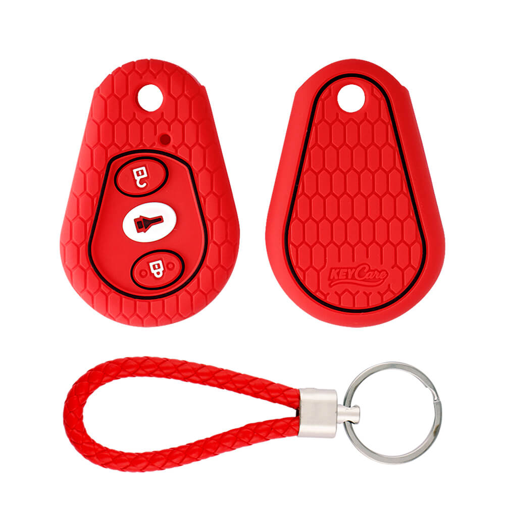 Keycare silicone key cover and keyring fit for : Scorpio hanging remote (KC-02, KCMini Keyring) - Keyzone