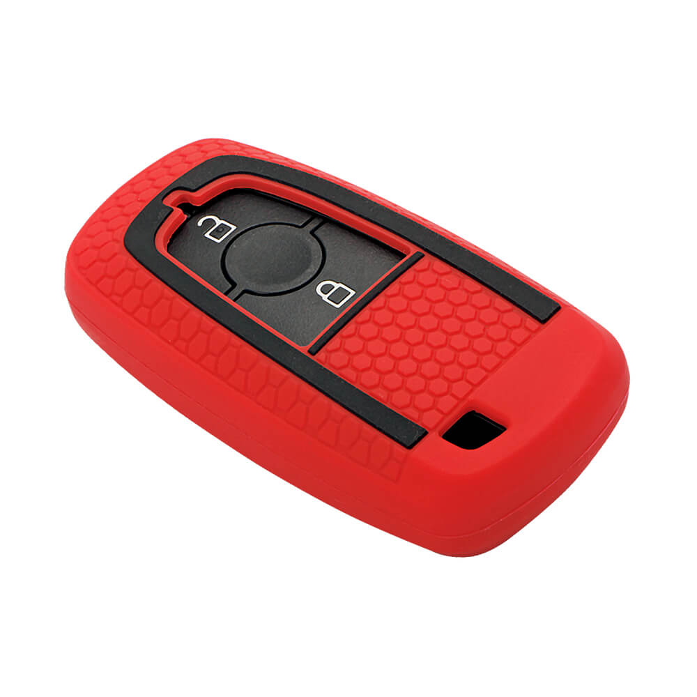 Keycare silicone key cover fit for : Ford Ecosport, Endeavour, Figo, Freestyle, Figo Aspire 2 button smart (KC-26) - Keyzone