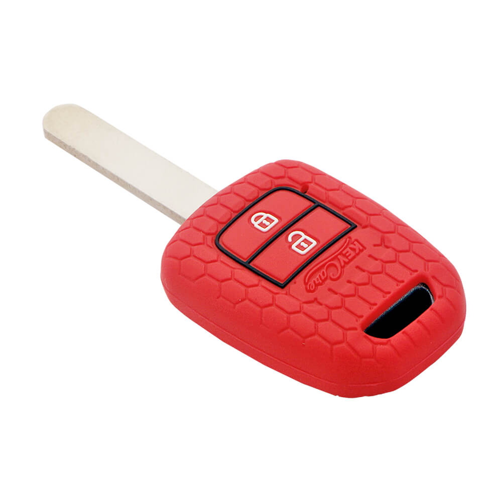 Keycare silicone key cover fit for : WR-V, City, Jazz, Amaze 2014+ 2 button remote key (KC-33) - Keyzone