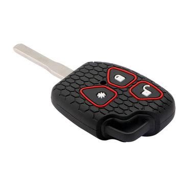 Keycare silicone key cover fir for : Xylo, Scorpio, Quanto 3 button remote key (KC-34) - Keyzone