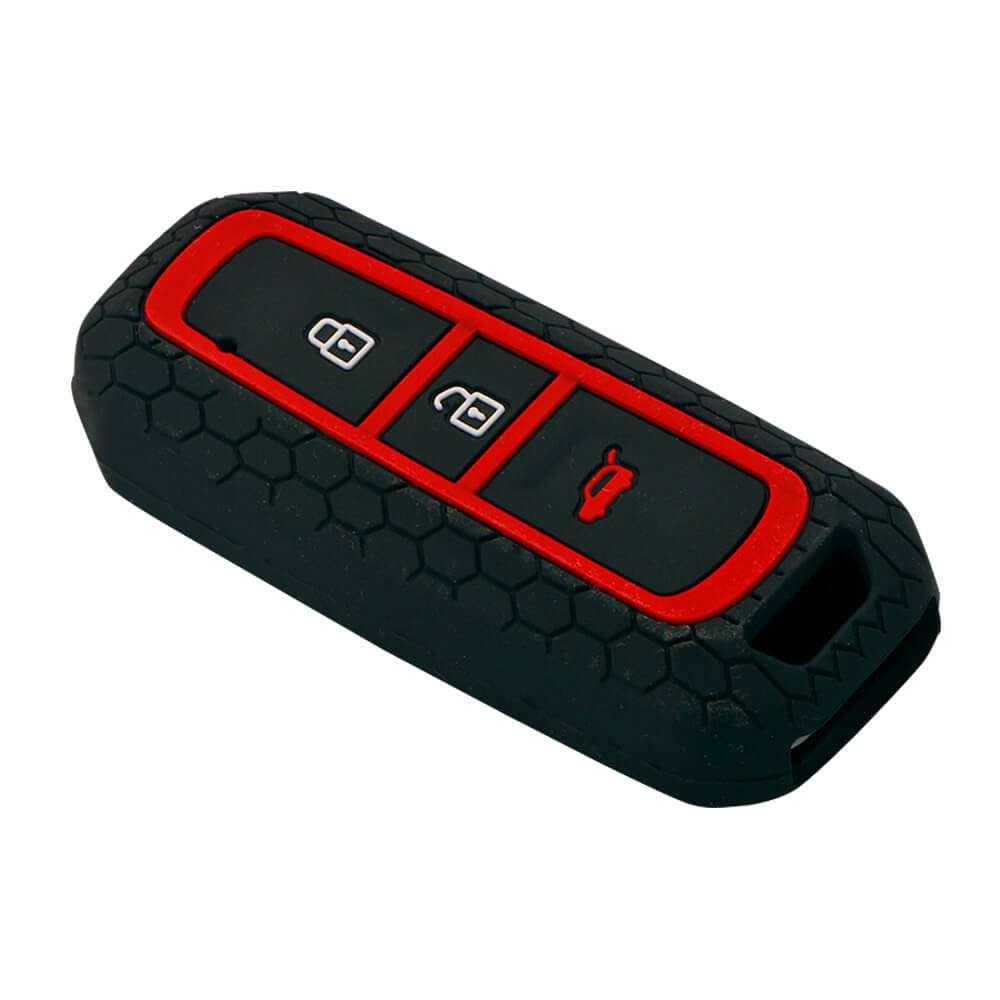 Keycare silicone key cover fit for : MG Hector 3 button smart key (KC-36) - Keyzone
