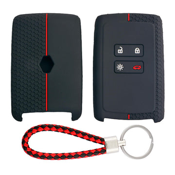 Keycare silicone key cover and keyring fit for : Triber, Kiger smart card (KC-46, KCMini Keyring)