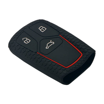 Keycare silicone key cover fit for : Audi 3 button smart key (KC-47) - Keyzone