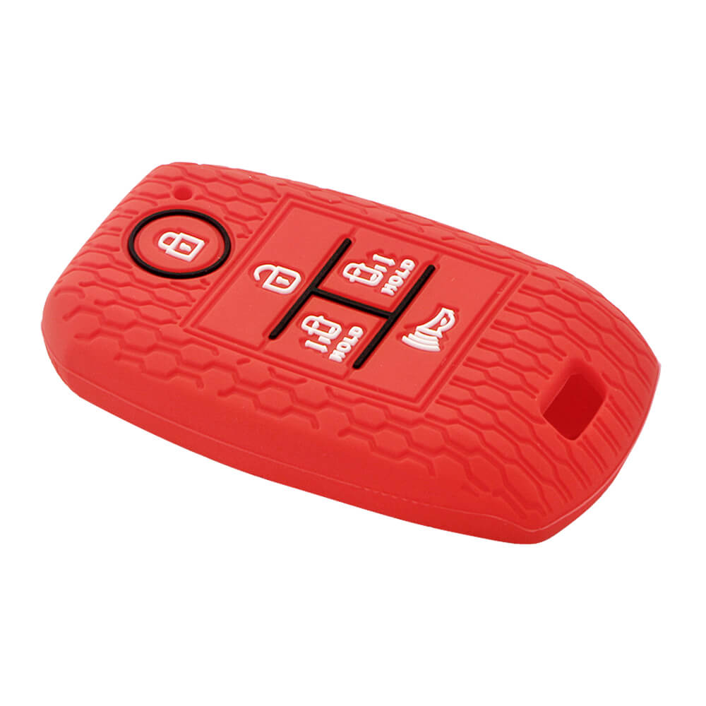 Keycare silicone key cover fit for : Carnival 5 button smart key (KC-51) - Keyzone