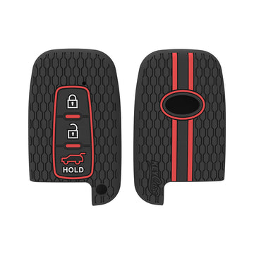 Keycare silicone key cover fit for i20, Verna, Elantra old 3 button smart key (KC76) - Keyzone