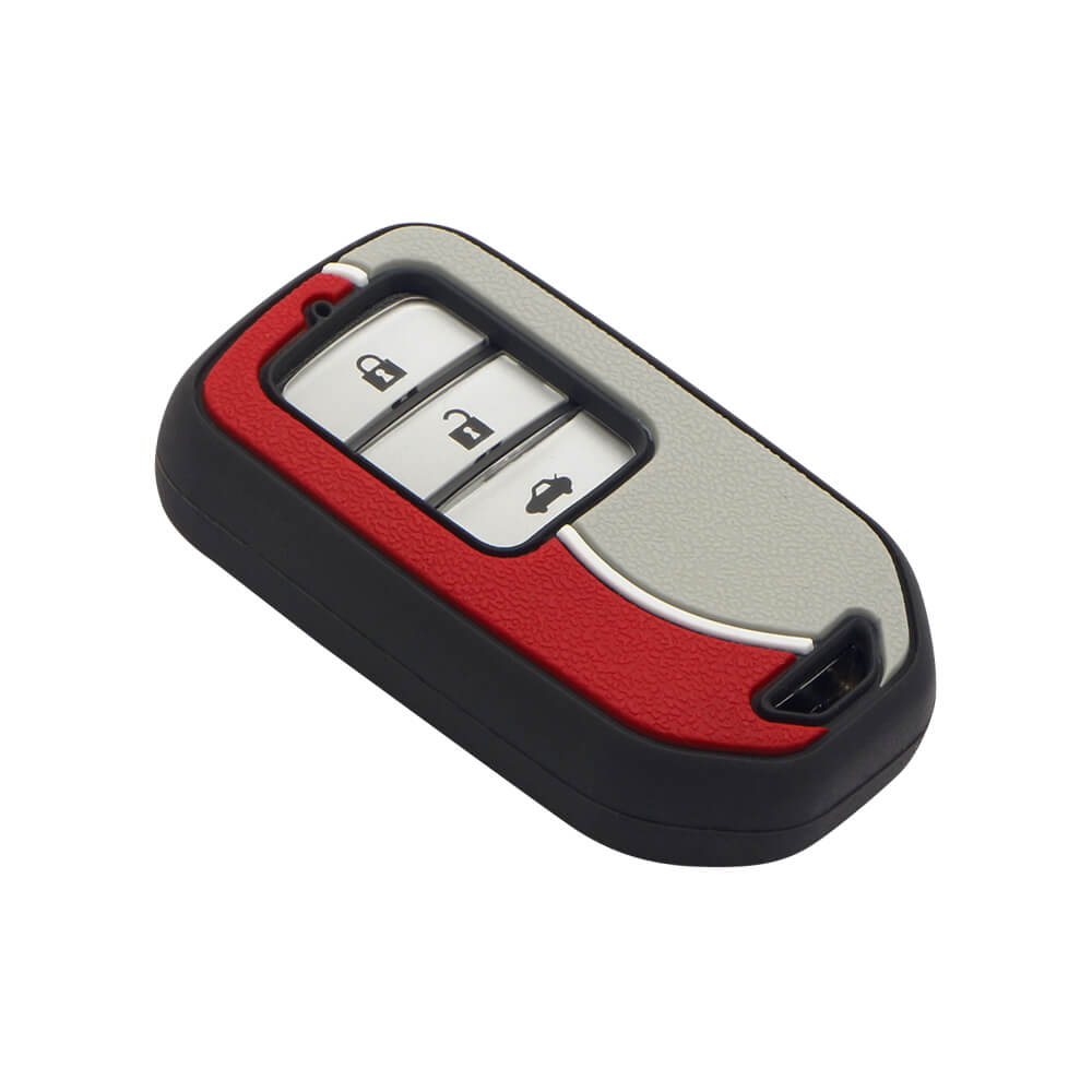 Keycare Duo style key cover fit for : Honda City, Elevate, Civic, Jazz, Brio, Amaze, CR-V, WR-V, BR-V, Mobilio, Accord 2b/3b/4b/5b Smart Key (KC-D 09) - Keyzone