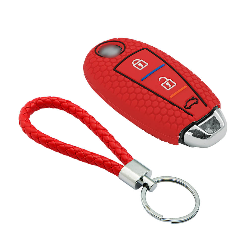 Keycare silicone key cover and keyring fit for : Urban Cruiser smart key (KC-04, KCMini Keyring) - Keyzone