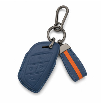 Keyzone Royel Leather Key Cover Compatible for MG majestor 4 Button Smart Key4 Button smart Key (RL95)