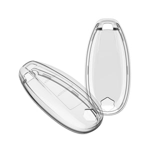 Keyzone clear TPU key cover fit for Suzuki : Baleno, Ciaz, Ignis, S-Cross, Vitara Brezza 3 Button Smart Key (CLTP04)