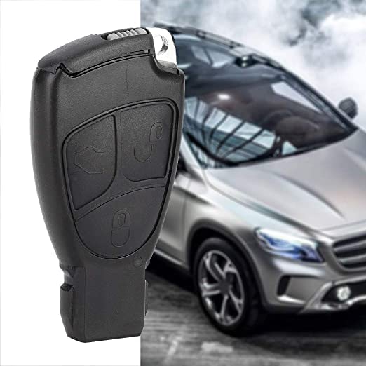 Keyzone Aftermarket Replacement Smart key shell Compatible for : Old Mercedes Benz C E ML S SL SLK CLK Class Smart Key (Key-Shell) - Keyzone