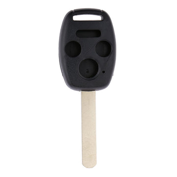 Keyzone Aftermarket Replacement Remote Key Shell Compatible for : Honda Accord, CR-V 3 Button Remote key (Key-Shell) - Keyzone