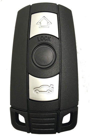 Keyzone Aftermarket Replacement Smart Key Case Compatible for : BMW 1 3 5 Series X1 X3 X5 X6 Z4 Smart Key (Key-Case) - Keyzone