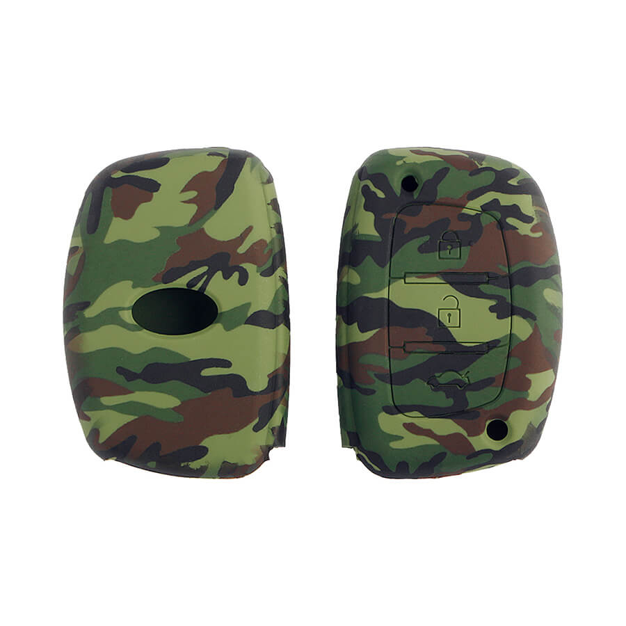 Keyzone camouflage key cover fit for : Exter, Creta, Elite I20, Active