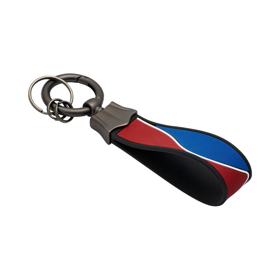 KeyCare Duo style textured key chain for car keys