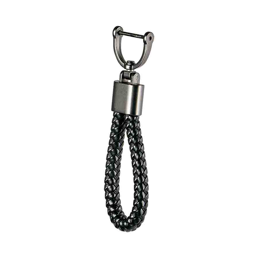 Leather thread key holder