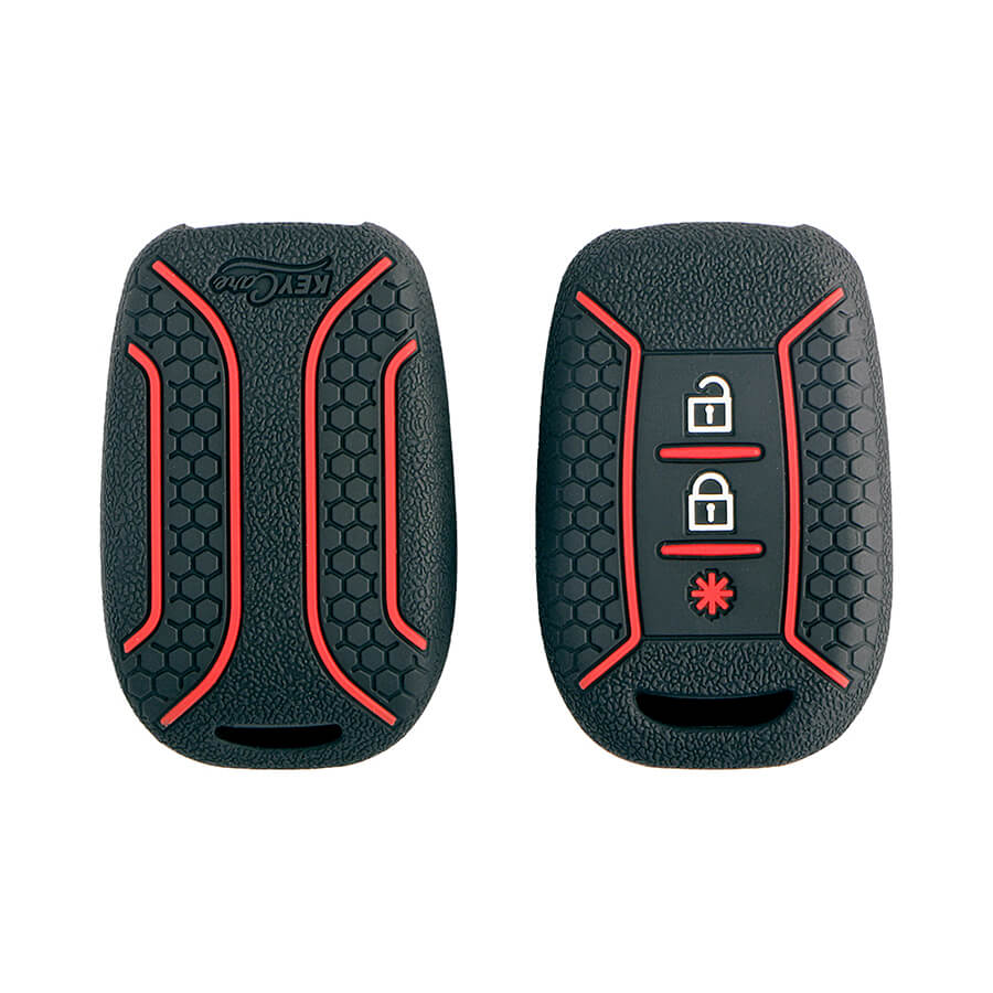 Keycare silicone key cover fit for : Duster 2020 3 button remote key (KC-62)