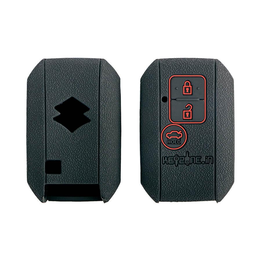 Keyzone silicone key cover fit for : Dzire, Ertiga 3b smart key (KZ-06)