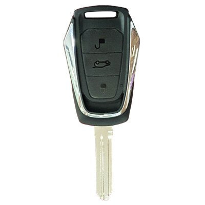 Keyzone Aftermarket Replacement Remote Key Shell Compatible for : Mahindra KUV100 Remote Key (Key-Shell)