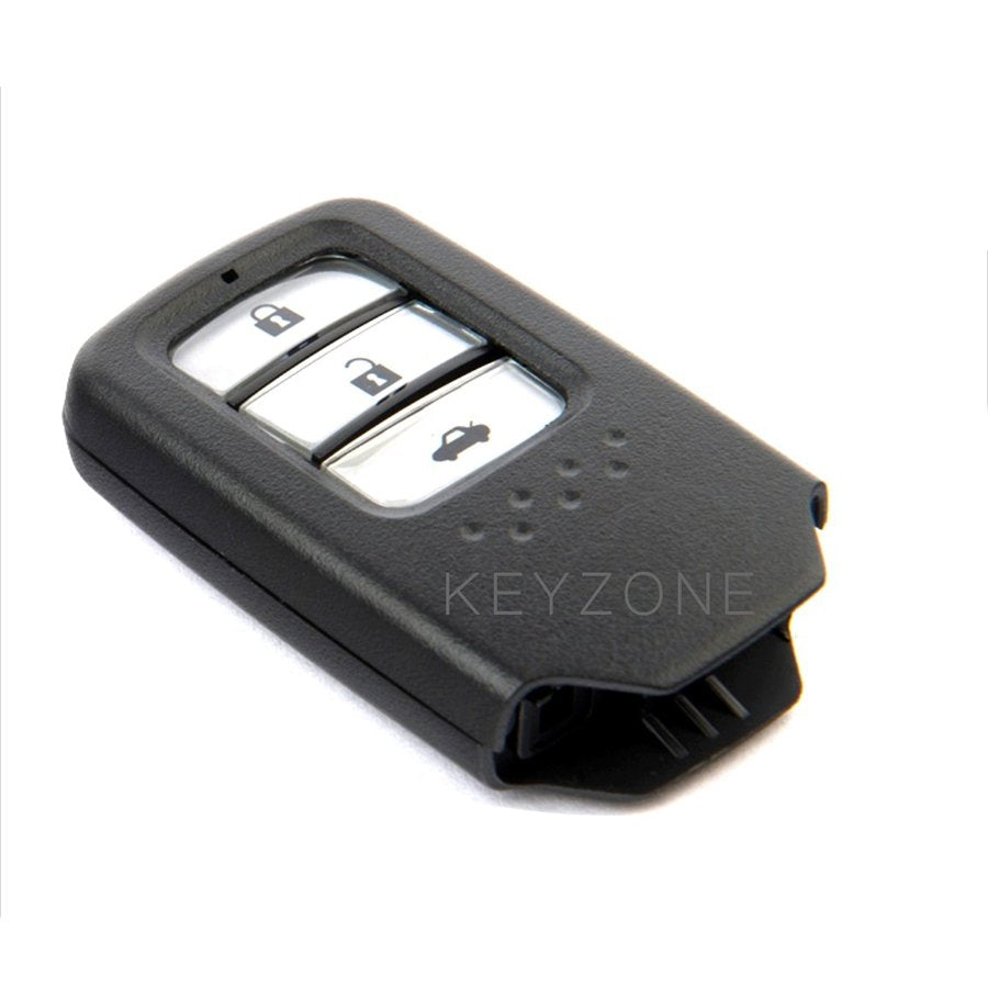 Keyzone aftermarket replacement fit for : Honda 3b Smart Case For City, Civic, Brio, Amaze, Cr-v, Wr-v, Accord (Key case) - Keyzone