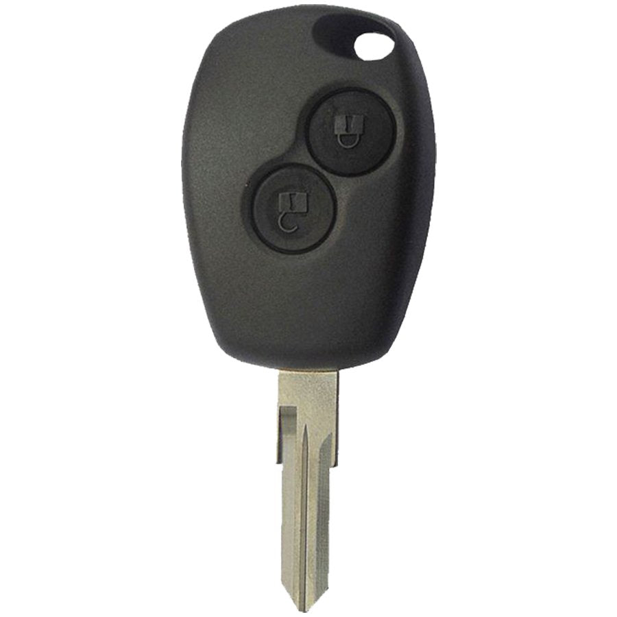 Keyzone Aftermarket Replacement Remote Key Shell Compatible for : Nissan Terrano 2 Button Remote Key (Key-Shell) - Keyzone