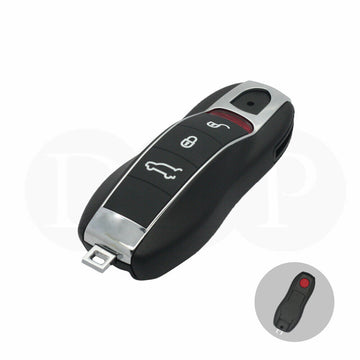 Keyzone Aftermarket Replacement Smart Key shell Compatible for : Porsche Cayenne, 911 Car (2017) Flip Key (Key-shell) - Keyzone