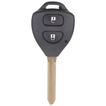 Keyzone Aftermarket Replacement Remote Key Shell Compatible for : Toyota 2 Button Remote key (Key-Shell) - Keyzone